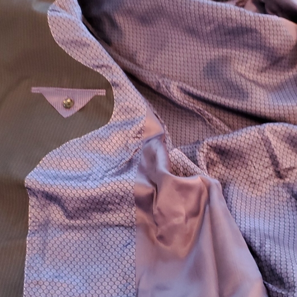 Ted Baker London Endurance Navy Blue Pinstripe Suit 40R/33R - Picture 5 of 7